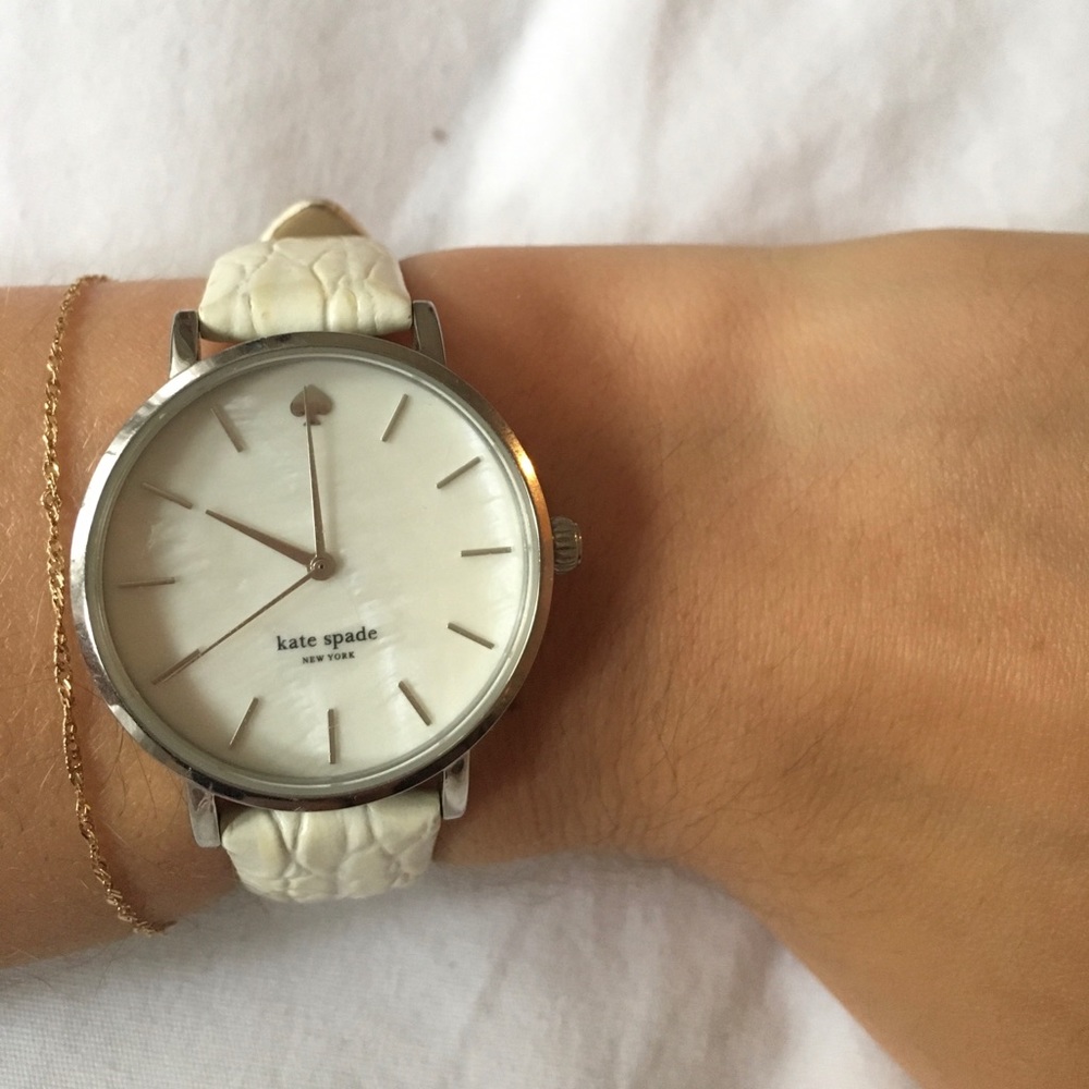 Kate Spade Metro Mother of Pearl Watch (Needs TLC)